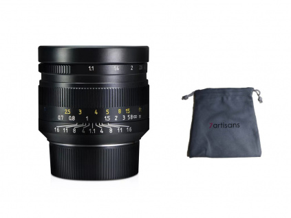7Artisans 50mm f/1,1 Full frame objektiv (Leica M)