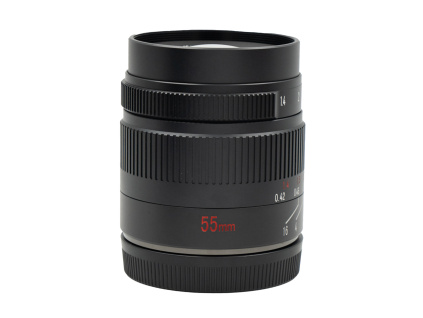 7Artisans 55mm f/1,4 APS-C objektiv (m4/3)