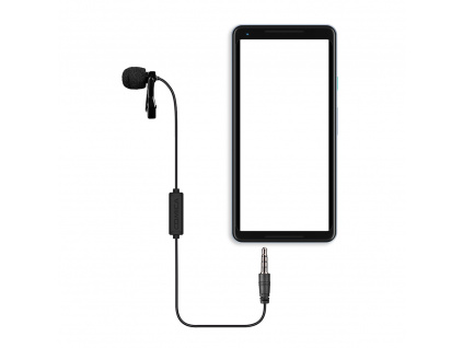 Comica Audio CVM-V01SP (4,5 Meter) Ansteckmikrofon für Smartphone
