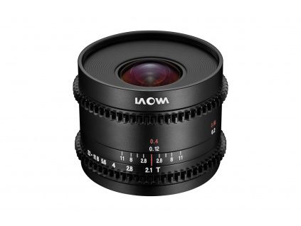 Laowa 7,5mm T2.1 Zero-D Cine verzió Micro 4/3-hoz