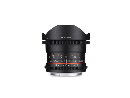 Objektiv SAMYANG 12mm 3,1T VDSLR ED AS NCS Fish-eye (CANON EF)