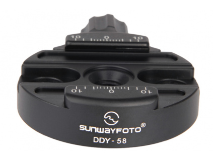 Rychloupínací základna pro Arca  Sunwayfoto DDY-58 (58mm)