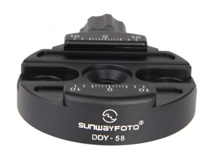 Rýchloupínacia základňa pre Arca  Sunwayfoto DDY-58 (58mm)