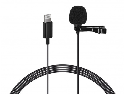 Comica Audio CVM-V01SP MI (2,5 metrů Lightning) klopový mikrofon pro iPhone