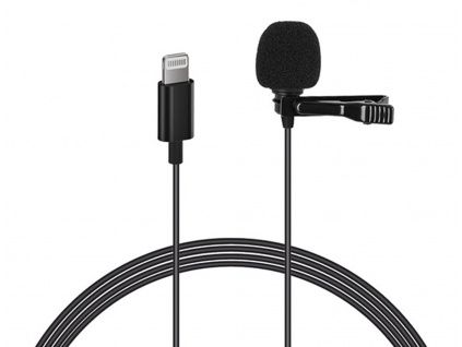 Comica Audio CVM-V01SP MI (6 méteres Lightning) csiptetős mikrofon iPhone-hoz