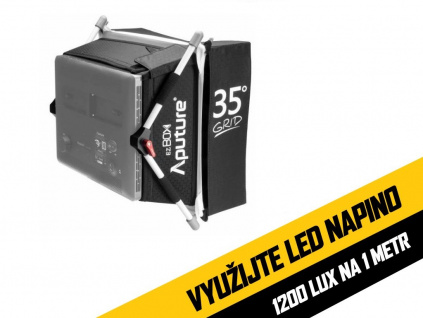 Softbox Aputure EZ BOX + Grid pro LED světla Amaran 528 a 672
