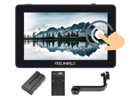 (ROZBALENO) Feelworld F6 Plus 5,5" 4K HDMI dotykový kamerový monitor (3D LUT)