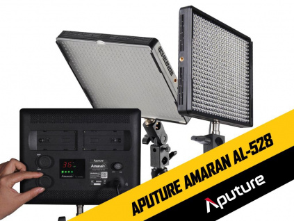 Kamerové LED světlo Aputure Amaran AL-528S (rozbalené, nové)