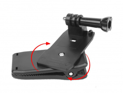 rotacni 360 svorka go pro