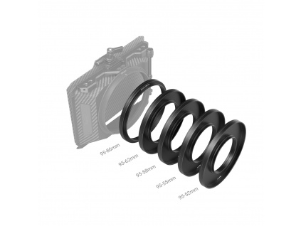 SmallRig Adapter Rings Kit (Φ52/55/58/62/86-95mm) 3383