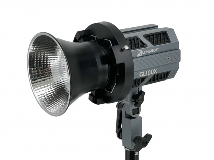 LENSBOT GL100X mini COB led światło (2700-6500K) 120W, Bi-Color (2700-6500K) 22655 luxů na 1 metr, Smartphone app