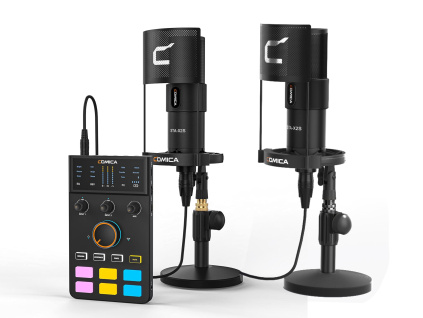 Comica Audio ADCaster C1-K1 Kit (bulk balení)  Podcasty, živé vysílání, dabing