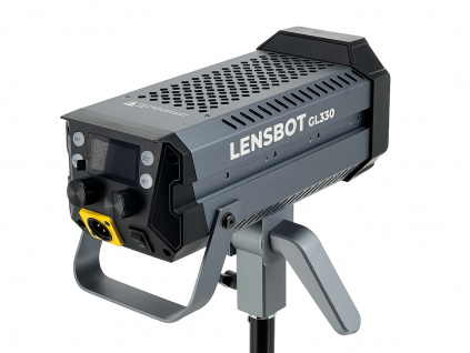 LENSBOT GL330 COB led světlo (2700-6500K) s výkonem 330W  330W, 128000 luxů na 1 metr, Bi-Color, Smartphone app