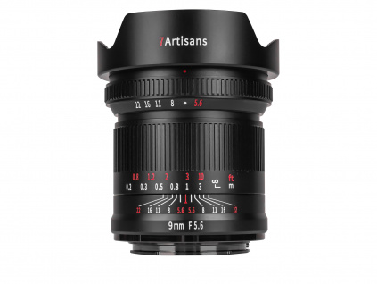 (ROZPAKOWANE - STAN NOWY) Obiektyw 7Artisans 9mm F5.6 do bagnetów (L-mount)
