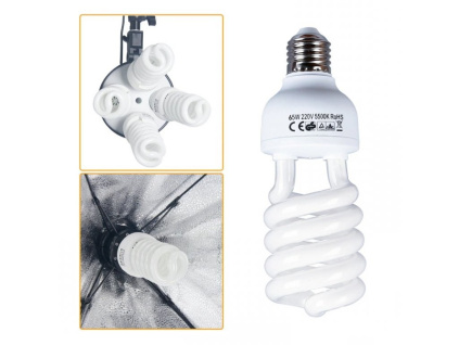 Studyjna żarówka 65W do softboxu 5500K