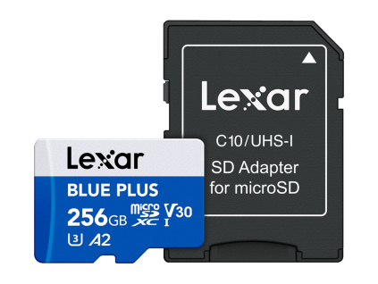 lexar blule plus microsdhc 256gb 1