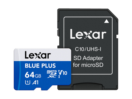 lexar microsdhc blue plus 64gb 1