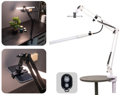 redhead rameno na stul s led trubicovym svetlem 2