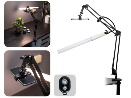 redhead rameno na stul s led trubicovym svetlem 1