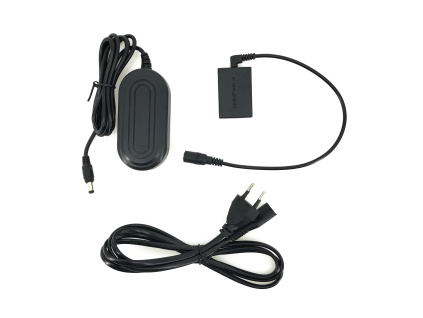 (ROZPAKOWANE) Dummy bateria Canon LP-E17 z zasilaczem AC