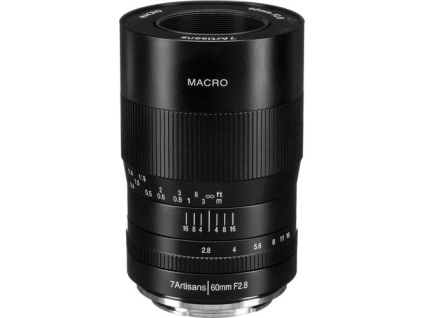 (ROZBALENÉ) APS-C objektív 7Artisans 60 mm F2.8 (micro 4/3)
