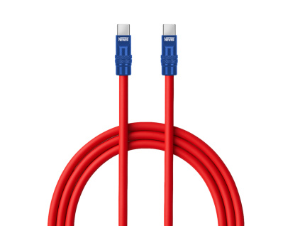 newell usb c 100w silikon cervenomodry 1