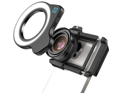 apexel zoom makro 10x 20x led 1
