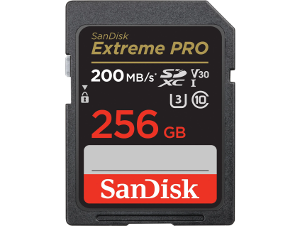 sandisk extreme pro sdxc uhs i card 256gb 1