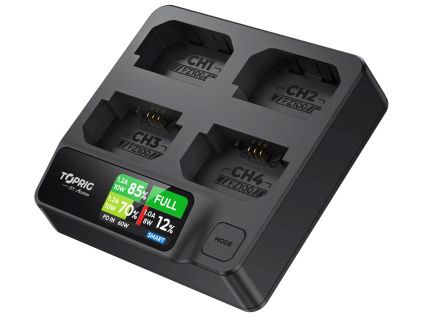 accsoon toprig charger np fz100 4