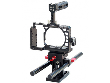 Filmcity Camera Cage for Sony Alpha A6500 ILCE 6500 4K Digital Mirrorless Camera 1