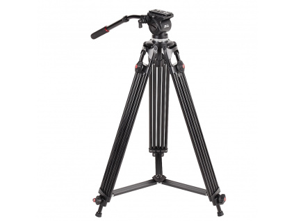 JIEYANG JY0508B JY 0508B 6KG height 185cm Professional Video Tripod Aluminum Dslr VIDEO Tripod Fluid Head