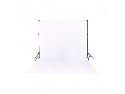 Fotoleinwand 100 % Baumwolle 3x4m (weiß) Fotohintergrund