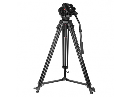 Kingjoy VT2100L+VT3530 stativ s fluidní hlavou
