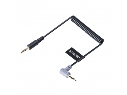 Comica Audio Audiokabel 3,5 mm (3-polig) auf 3,5 mm (4-polig) (20 cm)
