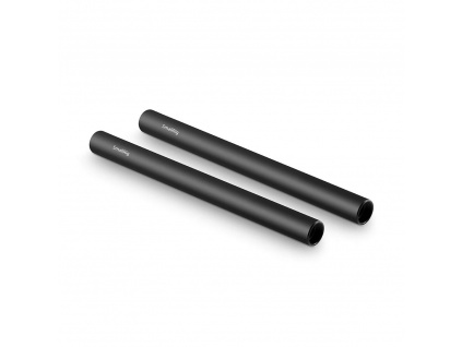 SmallRig 2pcs 15mm Black Aluminum Alloy RodM12 20cm 8inch 1051 13298.1516679139