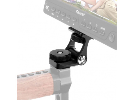 Universal Video Camera Monitor Mount for Feelworld F6S Bestview S7 S5 Adjustable 180 Rotation Mount Bracket (3)