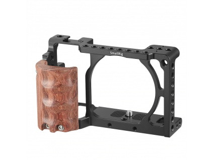 (BEZ DŘEVĚNÉ RUKOJETI) SmallRig kamerová klec pro Sony A6000/6300 2082