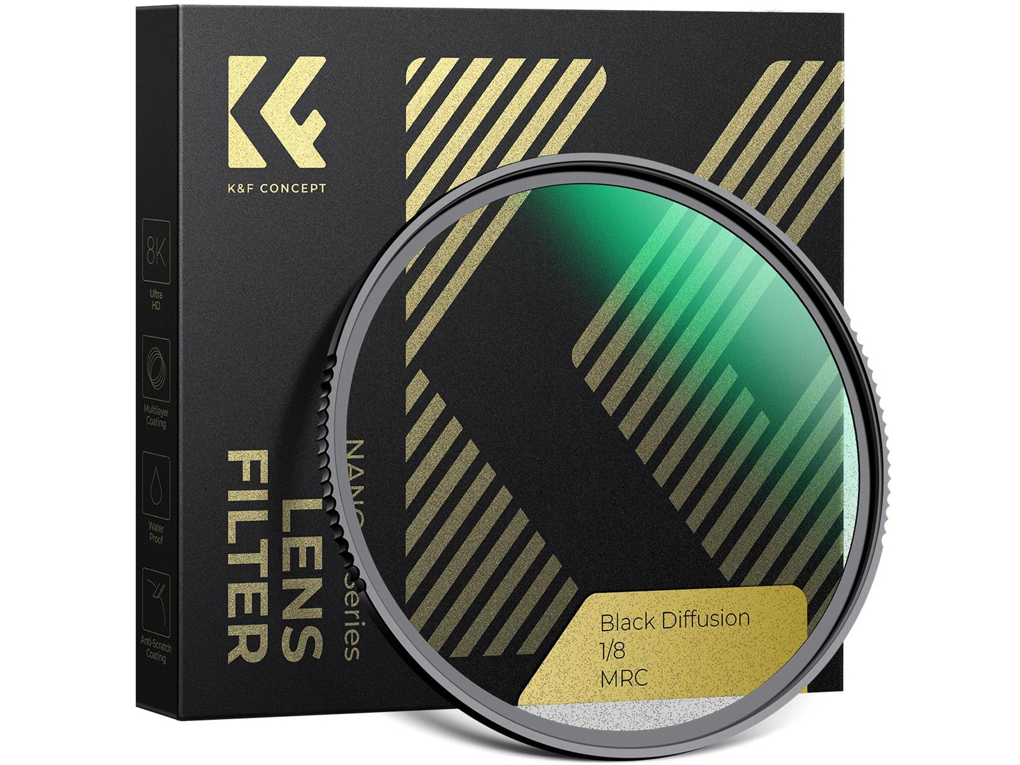 K&F Concept Nano-X Black Diffusion 1/8 – společná fotografie řady