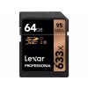Lexar Pro 633X SDHC/SDXC UHS-I U1/U3 (V30) R95/W45 Speicherkarten