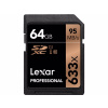 Lexar Pro 633X SDHC/SDXC UHS-I U1/U3 (V30) R95/W45 pamäťové karty