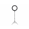 19" 80W Ringlicht LED Make-up Licht + Akku + Stativ