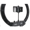 19" 80W Ringlicht LED Make-up Licht + Akku + Stativ