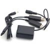 Sony NP-FZ100 dummy akkumulátor duális USB csatlakozóval