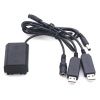 Sony NP-FZ100 dummy akkumulátor duális USB csatlakozóval