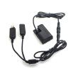 Dummy akkumulátor Canon LP-E6 dupla USB csatlakozóval