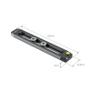 smallrig low profile nato rail 100mm bun2485 04 70028.1573090109