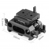SmallRig Baseplate for BMPCC 4K Arca Compatible 2261 3 70044.1543490781