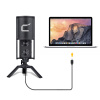 Comica STM-USB Desktop-Kondensatormikrofon für Podcasts, YouTube-Videos, Gesang