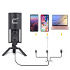 Comica STM-USB stolní kondenzátorový mikrofon pro podcasty, youtube videa, zpěv