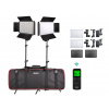 Set mit 2x Video-LED-Licht Viltrox VL-D640T + Stativen und Tasche